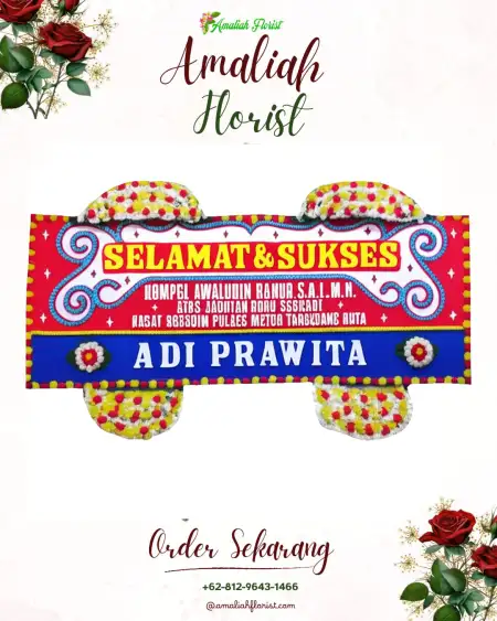 Papan Bunga Ucapan Selamat Aek Natas
