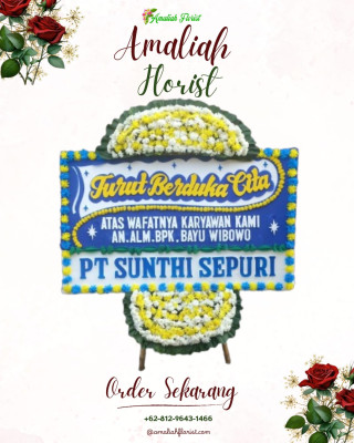 Papan Bunga Duka di Aek Natas