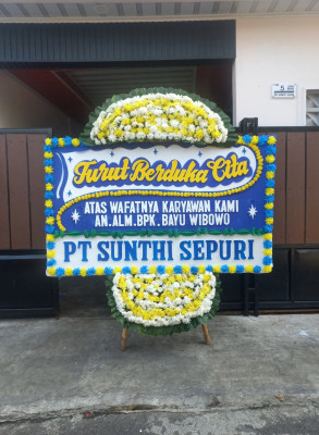 Papan Bunga Duka di Aek Natas