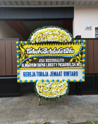 Papan Bunga Duka di Aek Natas