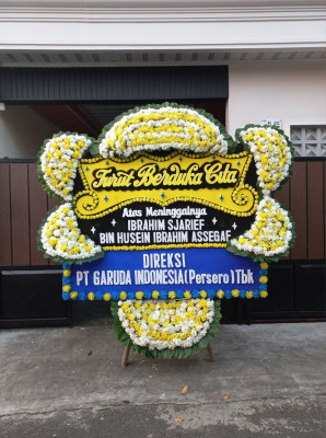 Papan Bunga Duka di Aek Natas