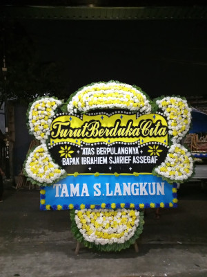 Papan Bunga Duka di Aek Natas