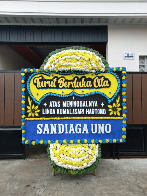 Papan Bunga Duka di Aek Natas